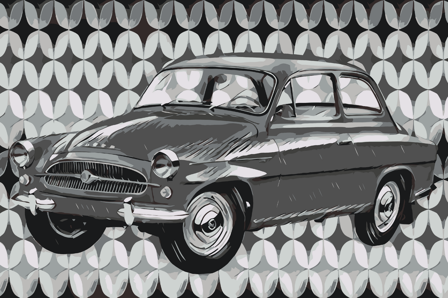 Paint by number - Škoda Octavia