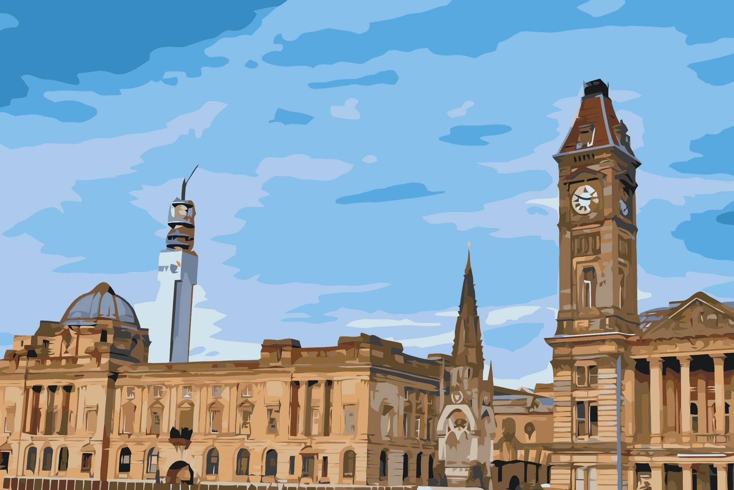 Paint by number - Birmingham, England 2