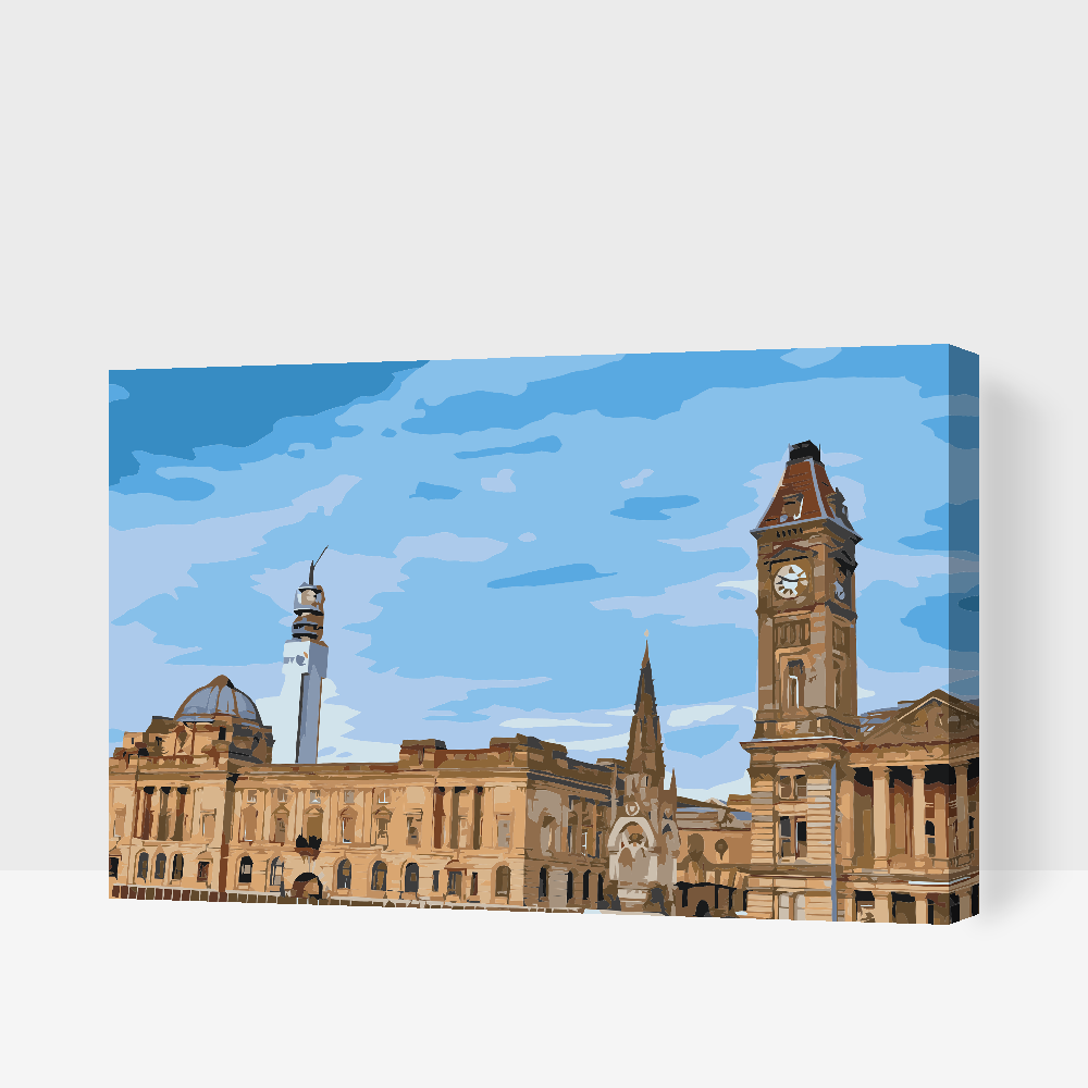 Paint by number - Birmingham, England 2