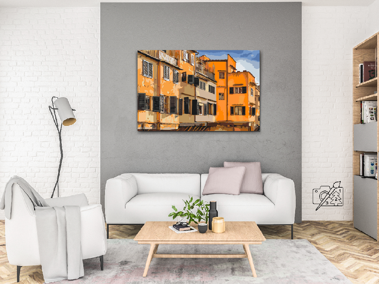 Paint by number - Ponte Vecchio 1