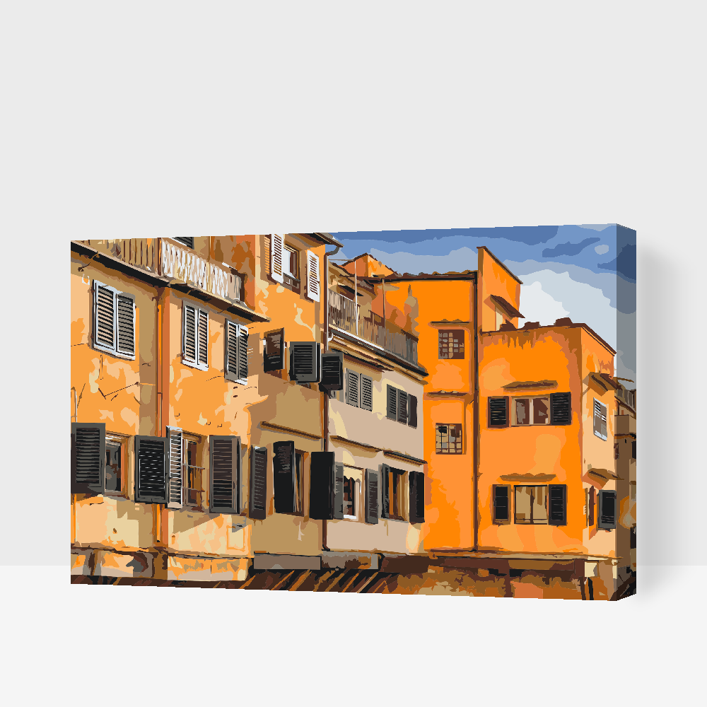Paint by number - Ponte Vecchio 1