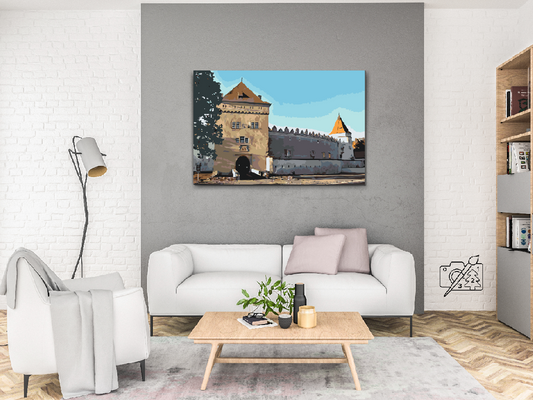 Paint by number - Kežmar Slot, Slovakiet