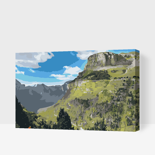 Paint by number - Ordesa Canyon, Spanien 2