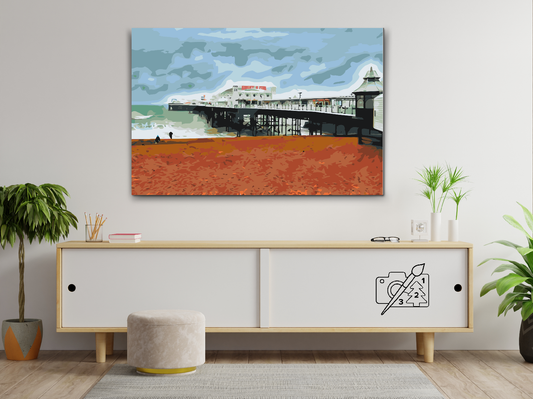 Paint by number - Brihton Pier, England