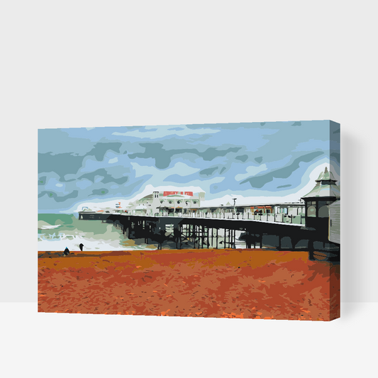 Paint by number - Brihton Pier, England