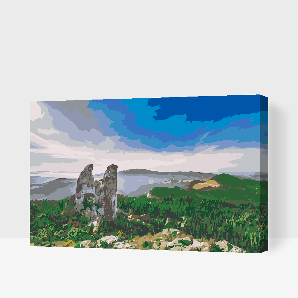 Paint by number - Pietrele Doamnei, Rumænien