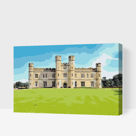 Paint by number - Leeds Castle, England