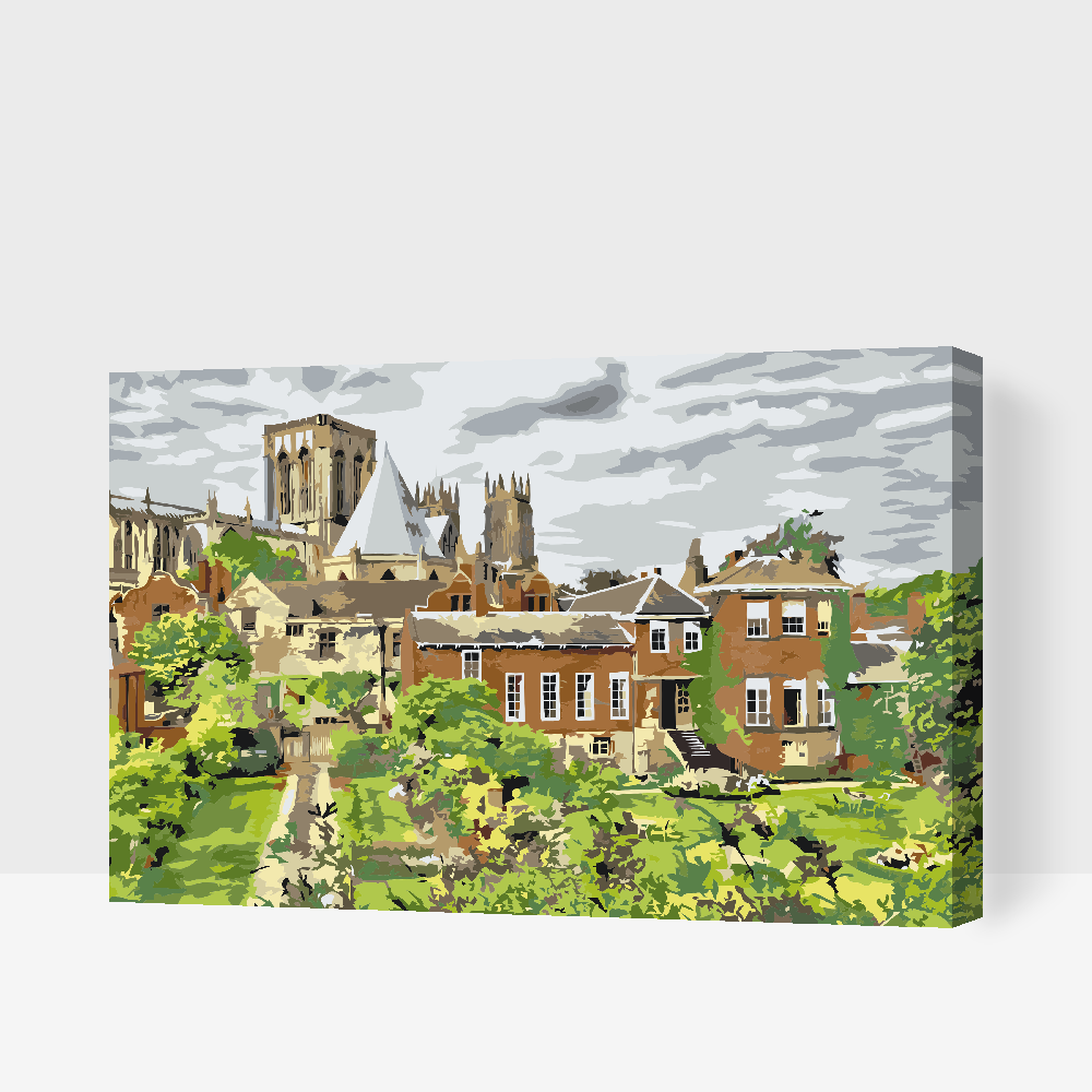 Paint by number - York, England
