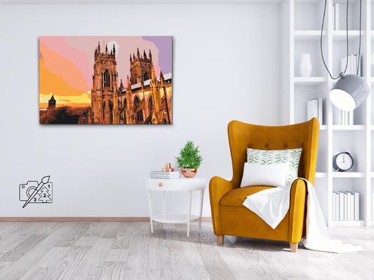Paint by number - York, England 2