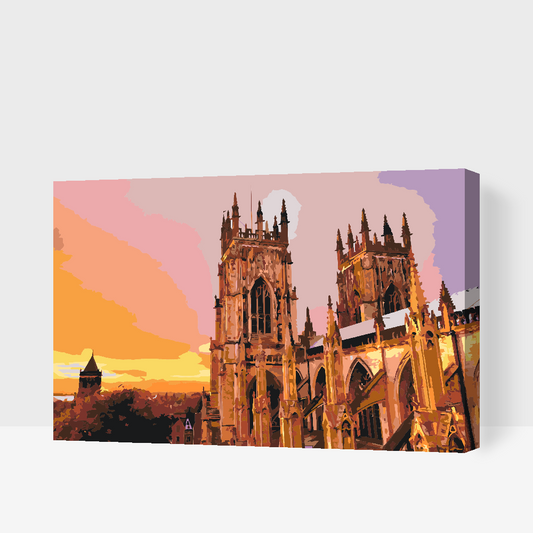 Paint by number - York, England 2