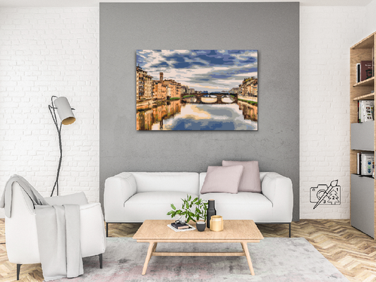 Paint by number - Floden Arno