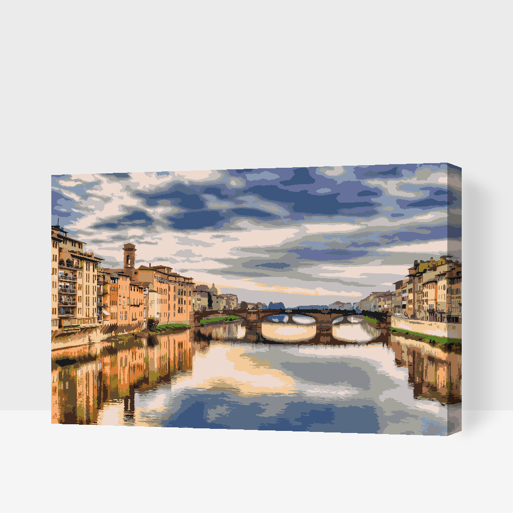 Paint by number - Floden Arno
