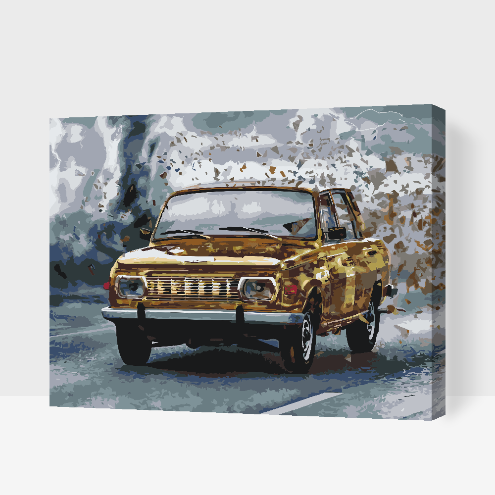 Paint by number - Wartburg 353