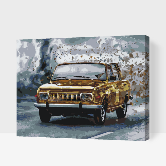 Paint by number - Wartburg 353