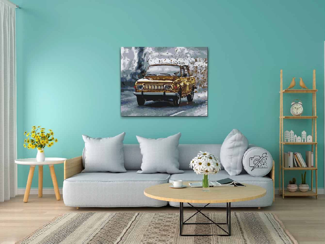 Paint by number - Wartburg 353