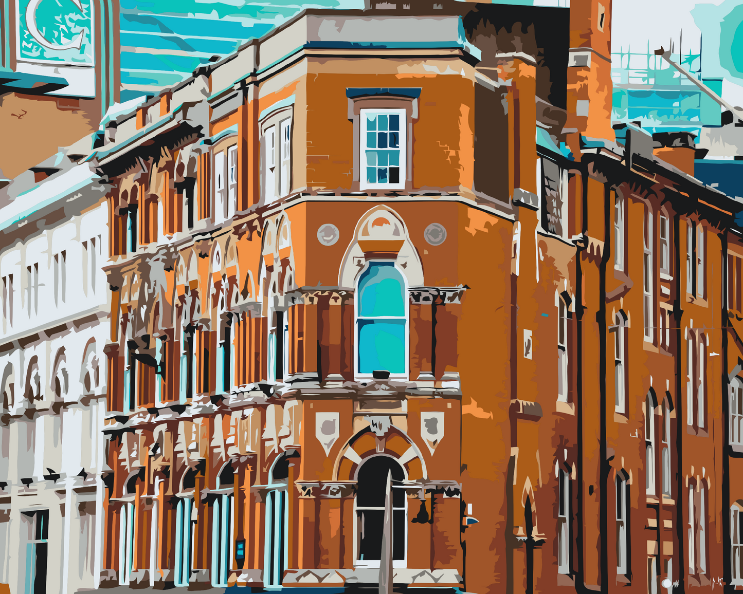 Paint by number - Birmingham, England