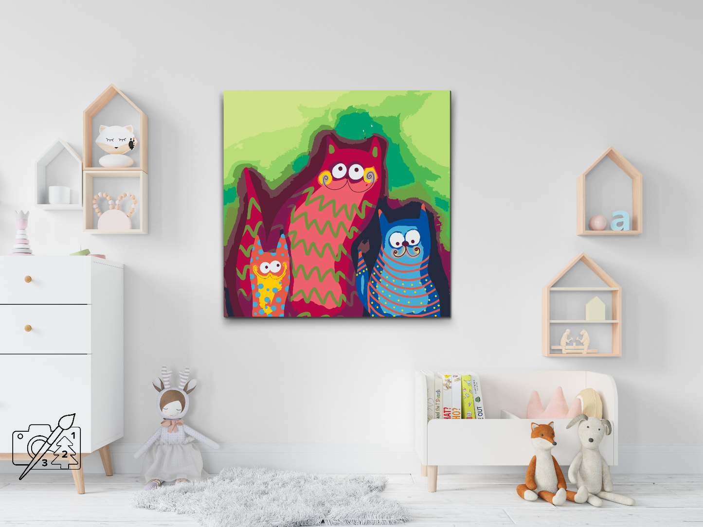 Paint by number - Killinger til børn