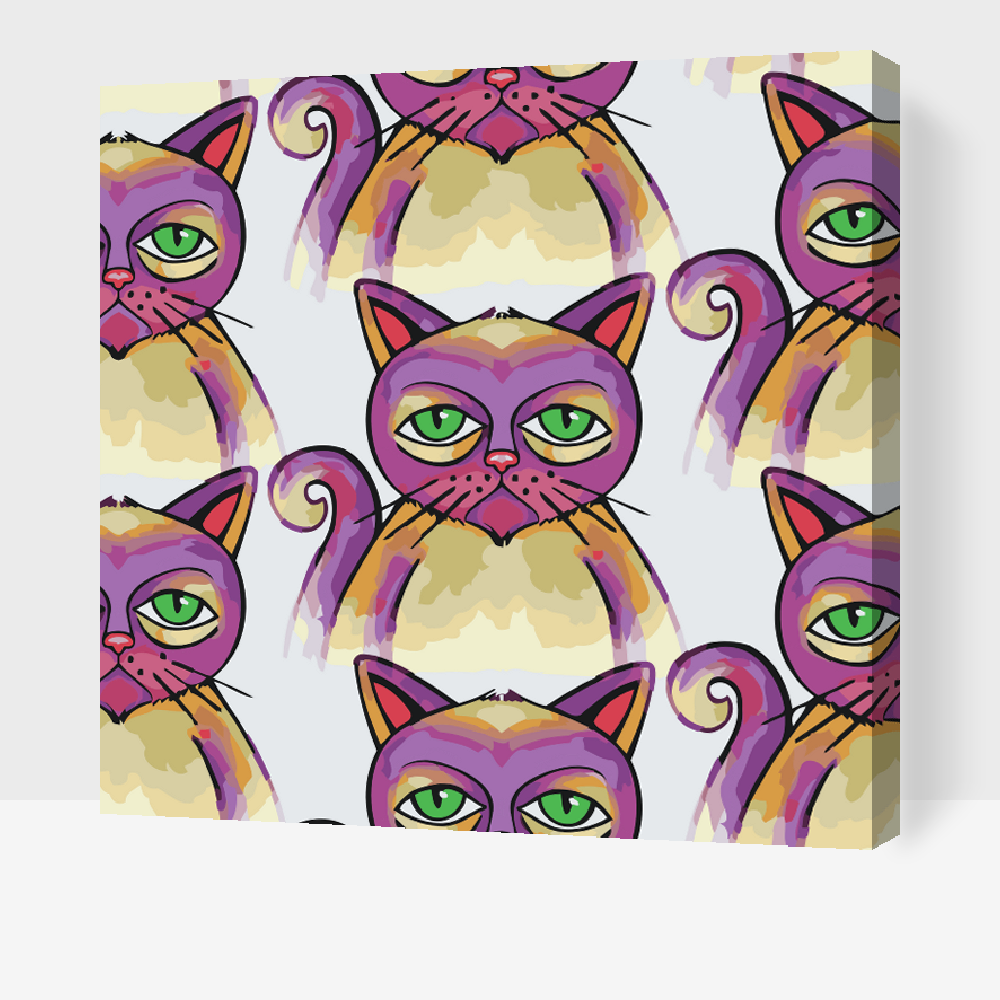 Paint by number - Sure katte