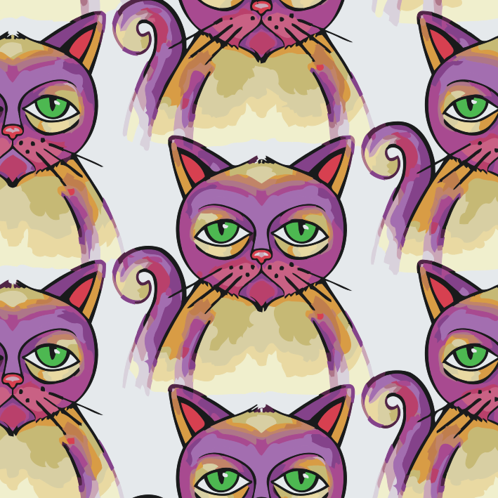 Paint by number - Sure katte