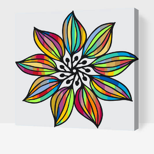 Paint by number - Mandala8