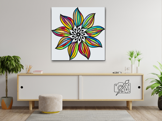 Paint by number - Mandala8