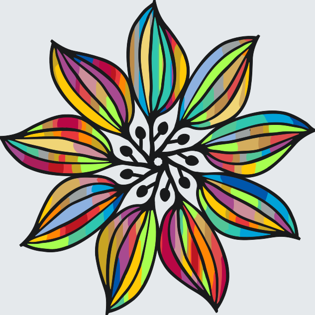 Paint by number - Mandala8