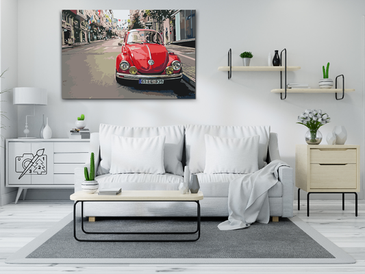Paint by number - Volkswagen Boble