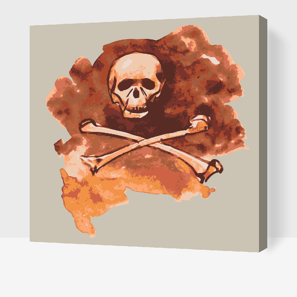 Paint by number - Skræmmende!