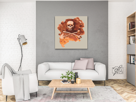 Paint by number - Skræmmende!