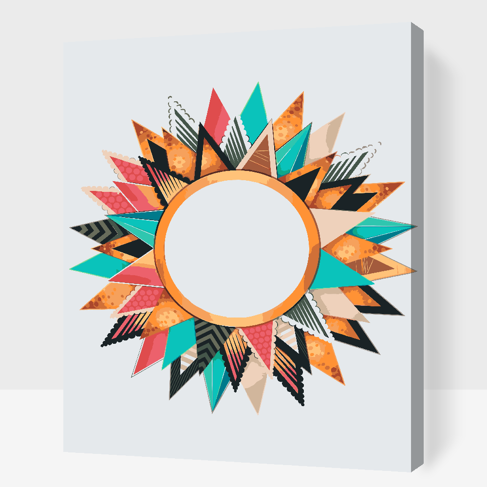 Paint by number - Mandala7
