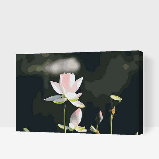 Paint by number - Lotusblomst