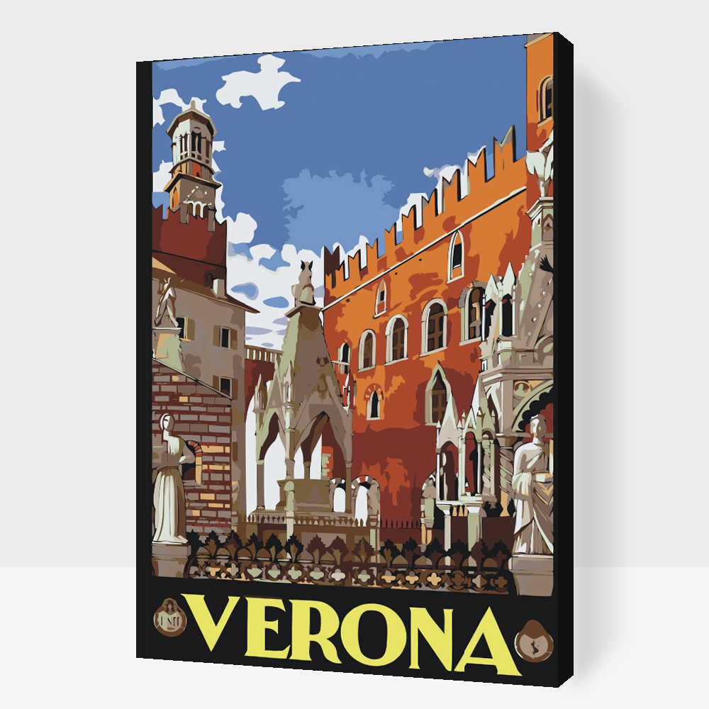 Paint by number - Verona