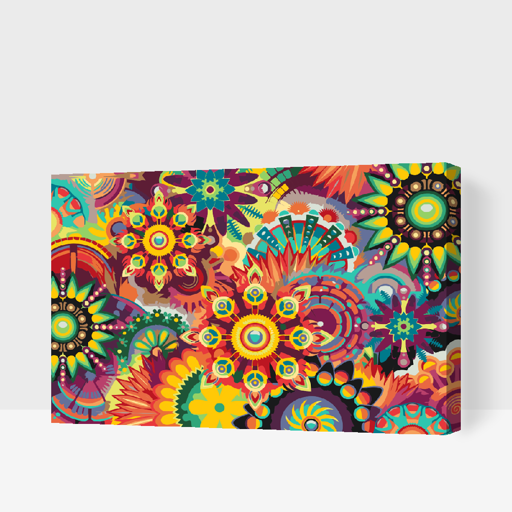 Paint by number - Mandala6