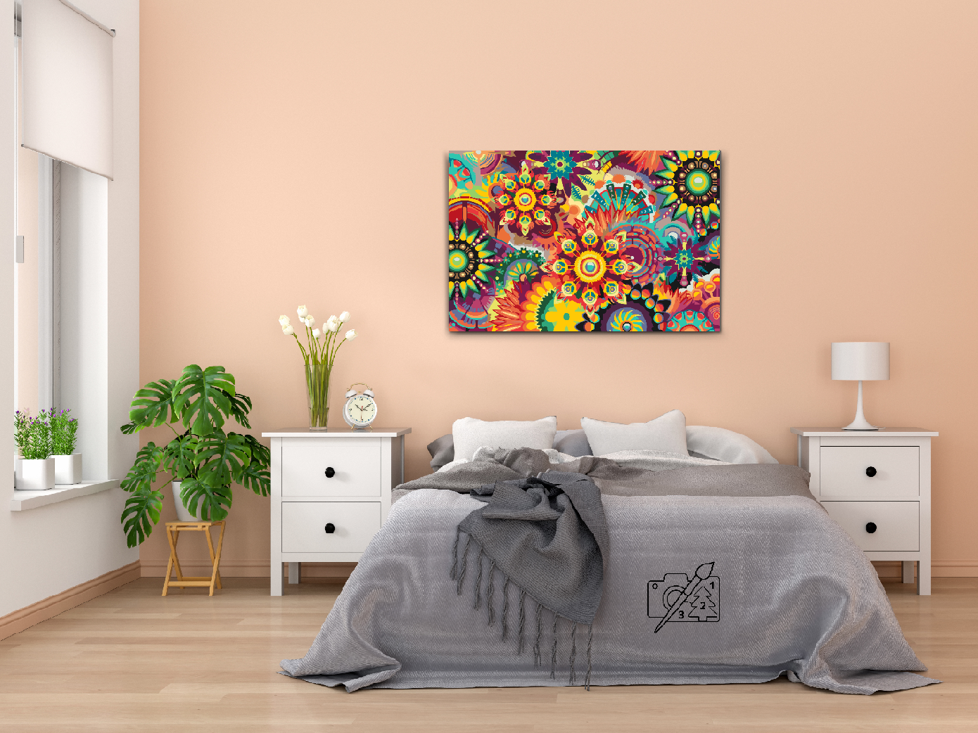 Paint by number - Mandala6