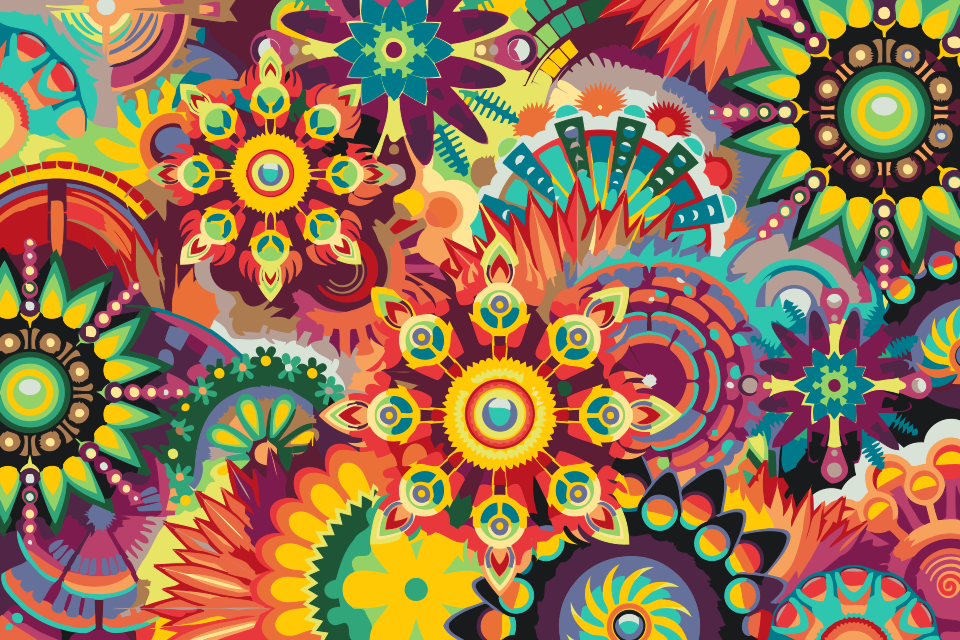 Paint by number - Mandala6