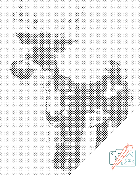 Dotting - Rensdyr-Rudolf