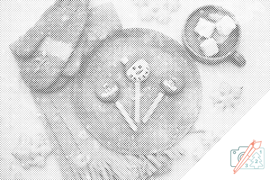 Dotting - Julebaggrund 3