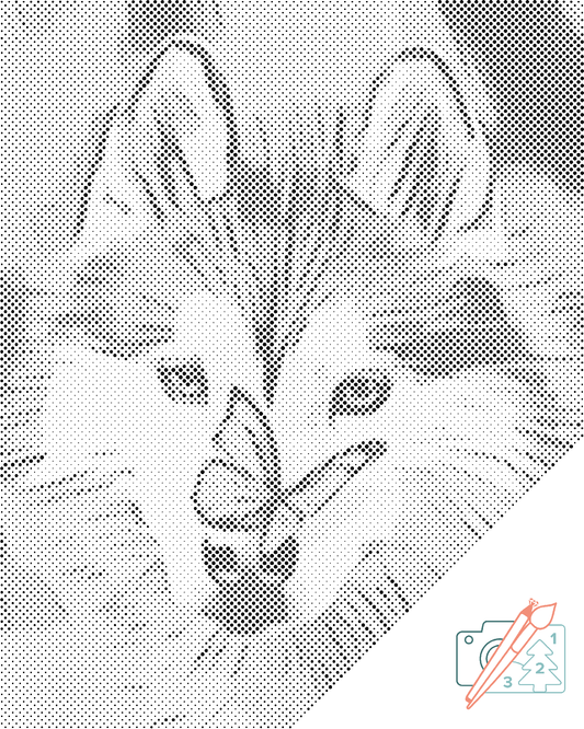Dotting - Sommerfugl og Husky