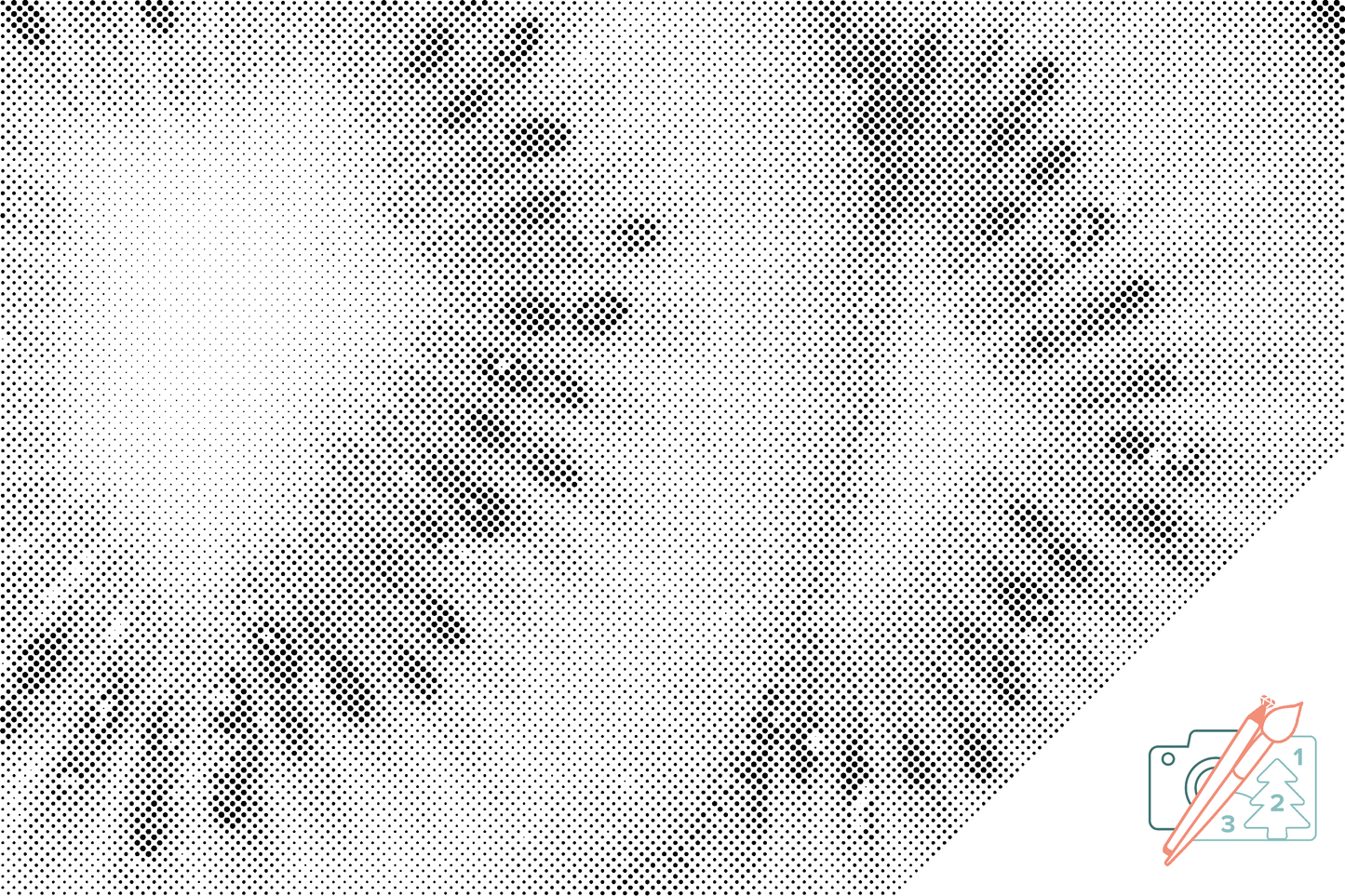 Dotting - Kiwi-baggrund