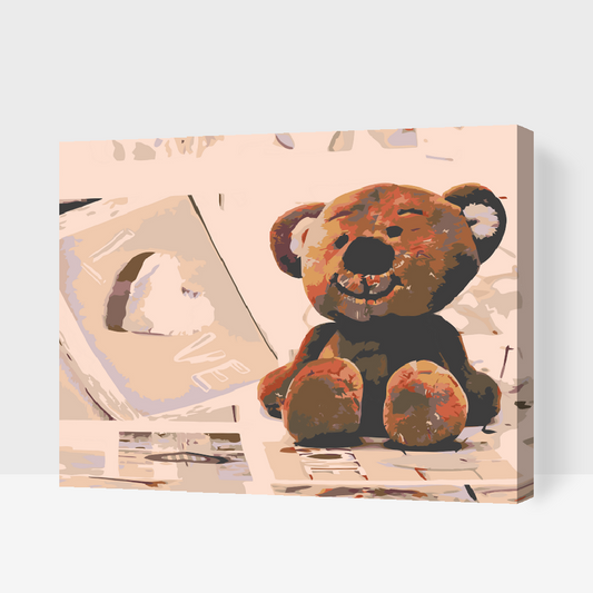 Paint by number - Teddy Bear 2