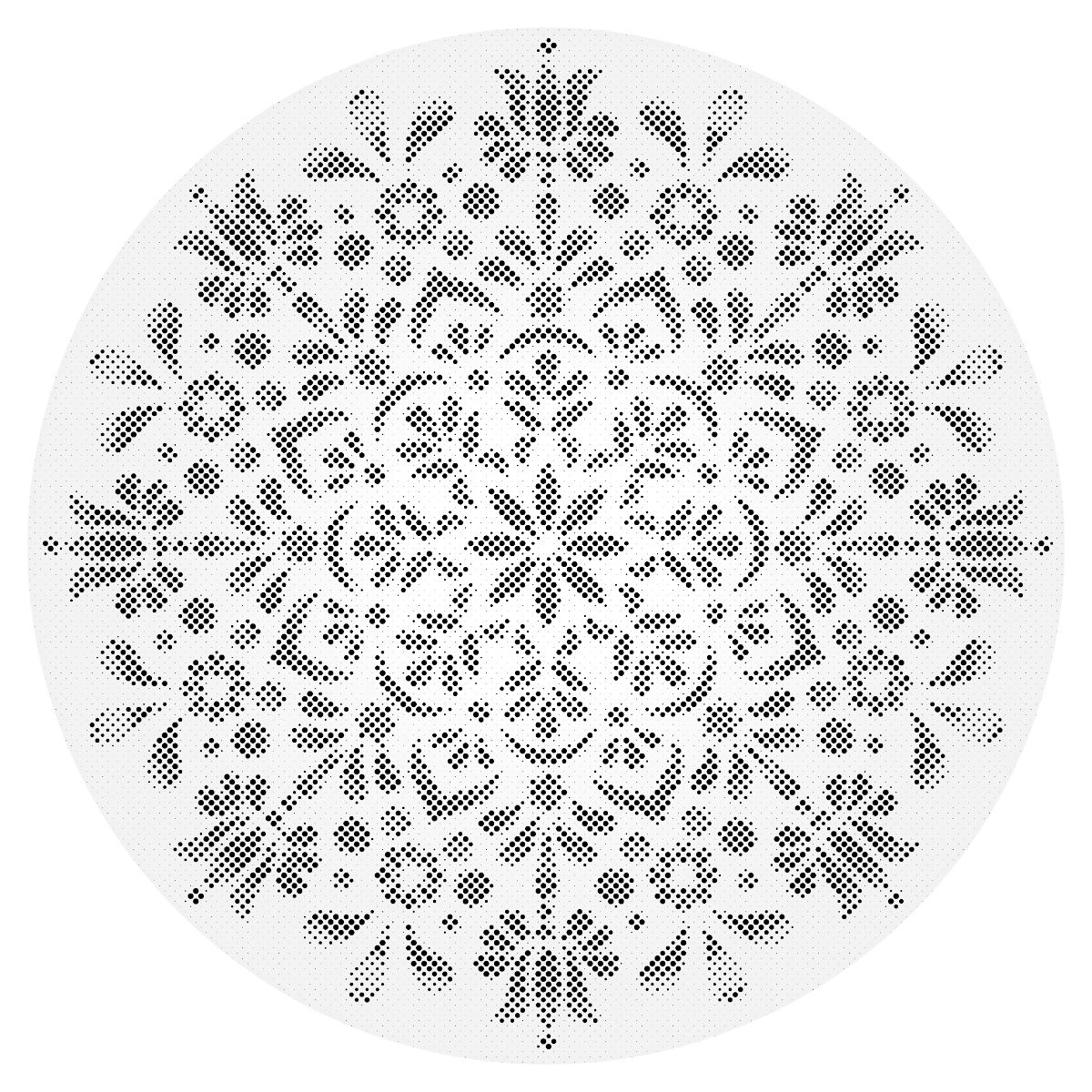 Dotting - Mandala17