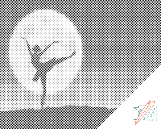 Dotting - Ballerina ved fuldmåne