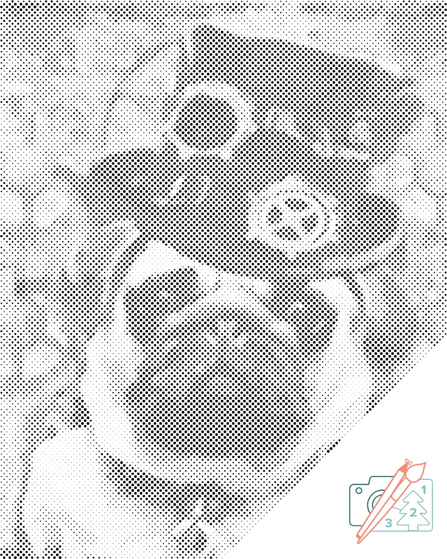 Dotting - Mops med hat