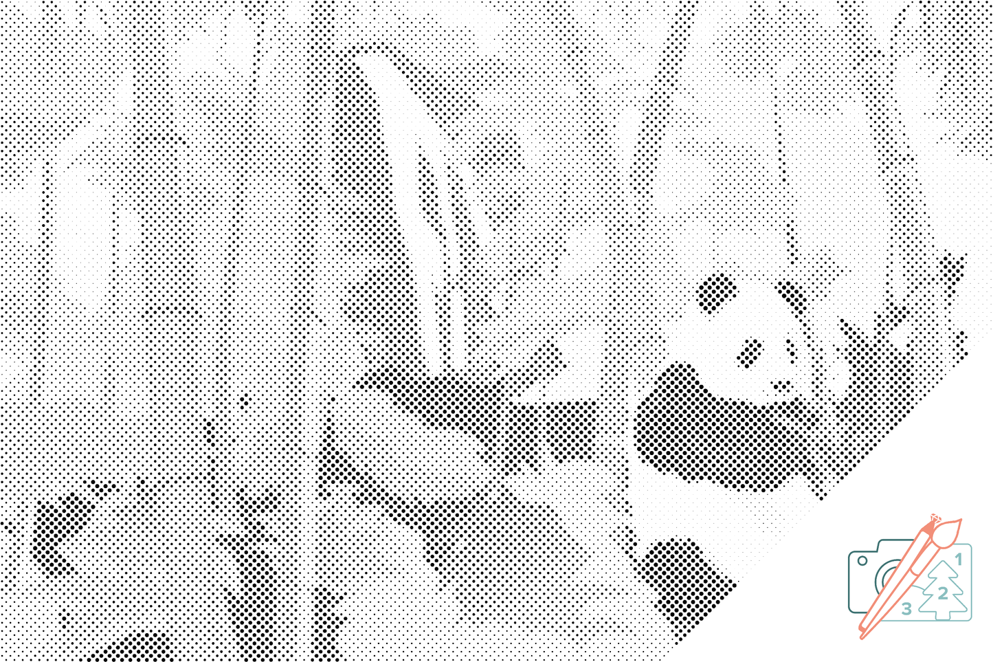 Dotting - Panda i regnskoven