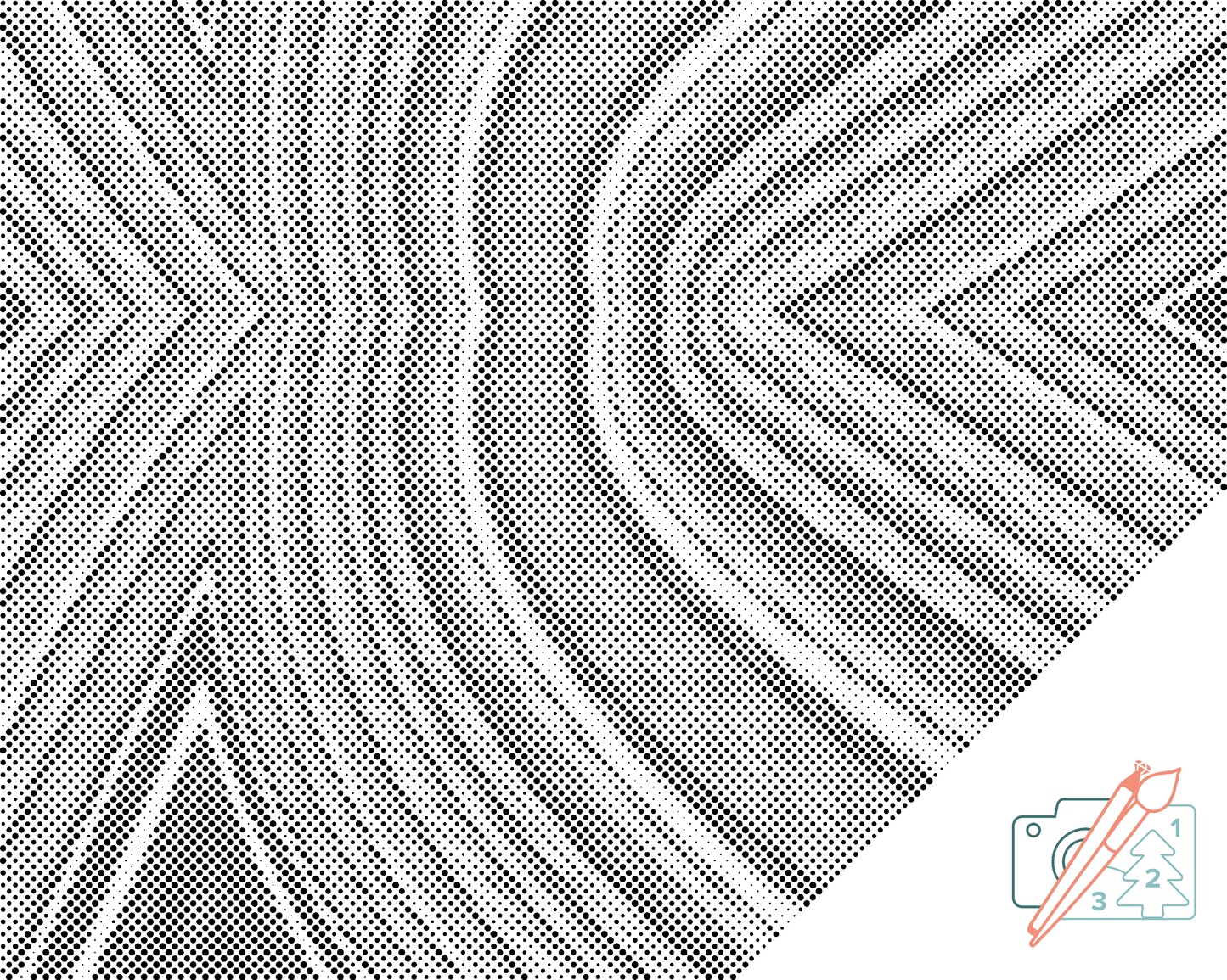 Dotting - Abstrakt baggrund