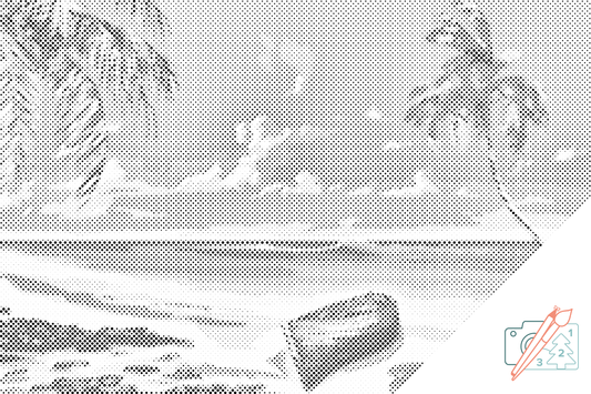 Dotting - Båd på stranden