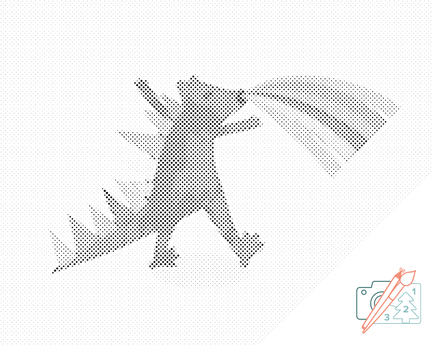 Dotting - Pink Dinosaur