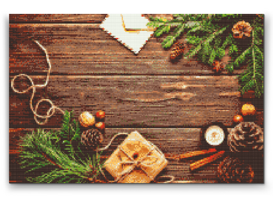 Diamond Paint - Julebaggrund