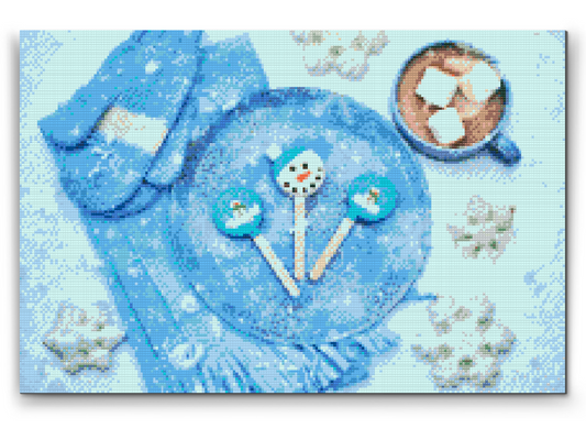 Diamond Paint - Julebaggrund 3