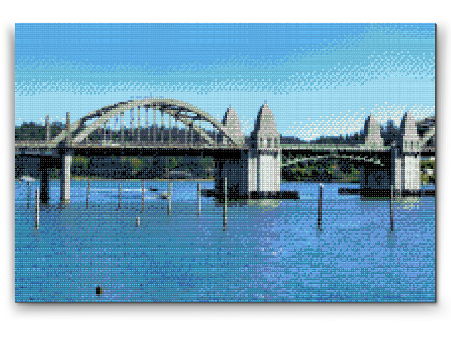 Diamond Paint - Siuslaw-flodbroen